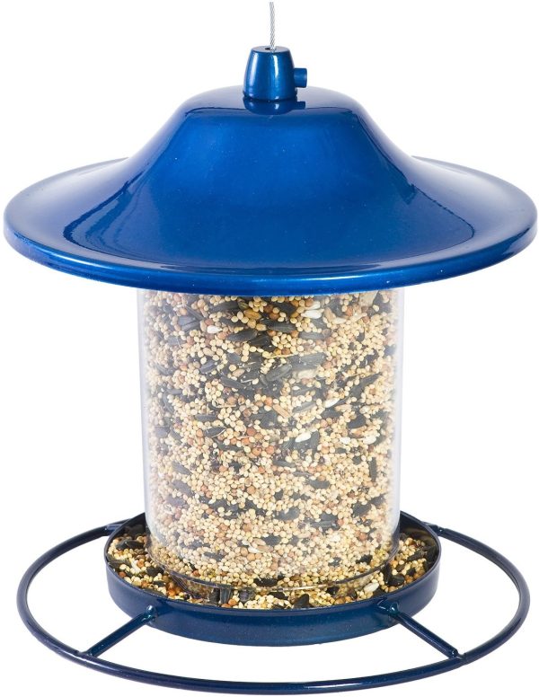 Perky Pet 312B Sparkle Panorama Bird Feeder, Blue, 2 Lb Cheap - Image 2