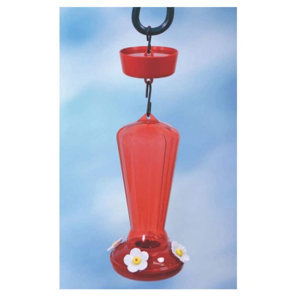 Stokes Select 38044 More Birds Ant Moat for Hummingbird Feeders, Red Fashion - Image 4
