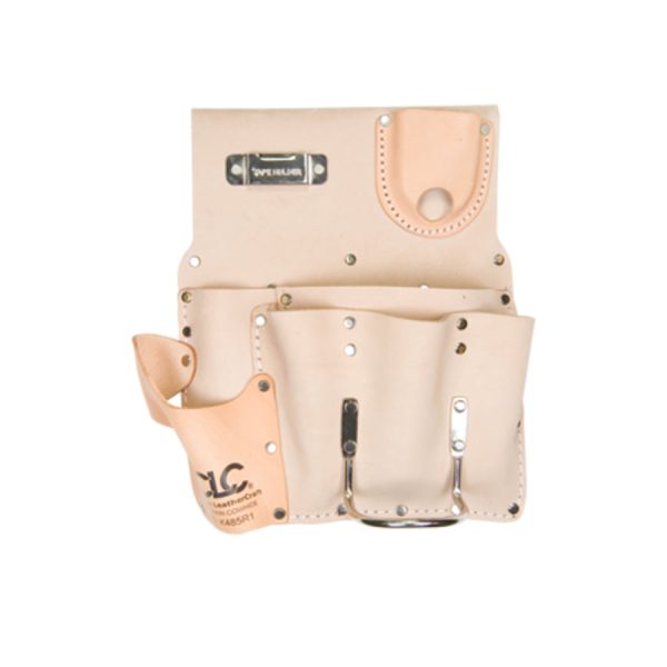 CLC K485R1 Standard Drywaller s Tool Pouch, Leather, Tan, 7-Pocket on Sale - Image 2