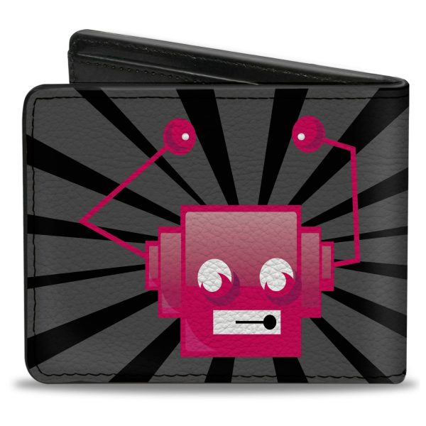 Bi-Fold Wallet - Hot Beat Bot Pink Online Hot Sale - Image 2